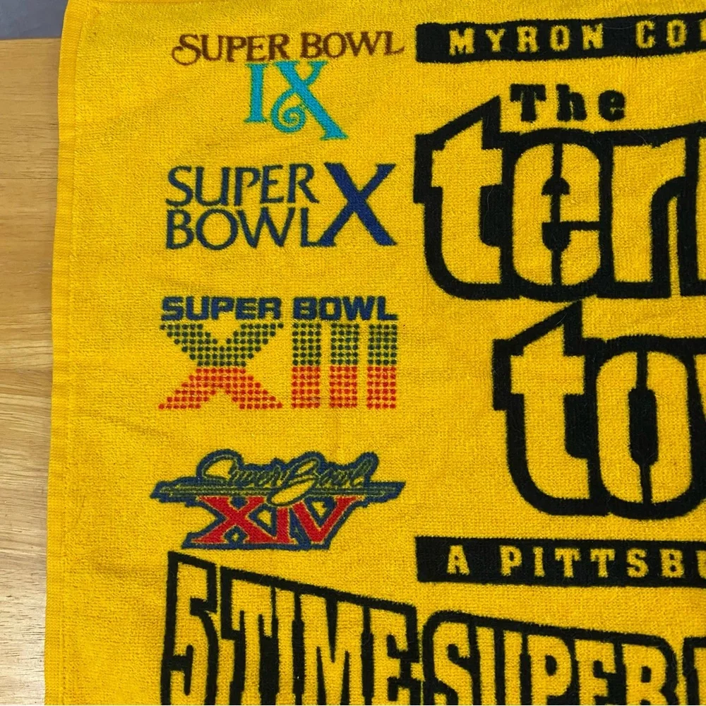 Pittsburgh Steelers Terrible Towel 2005 5-Time Super Bowl Champions